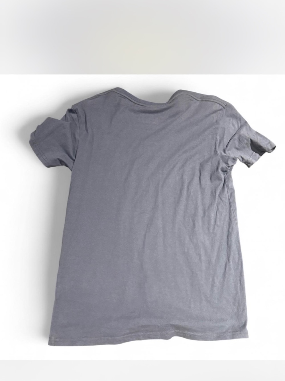 Prince Short Sleeve Tee in Charcoal with Yellow Logo - Picture 2 of 3